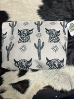 Canvas Highlander Makeup Bag