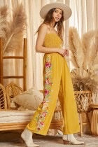 Classy Embroidered Jumpsuit