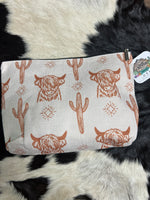 Canvas Highlander Makeup Bag