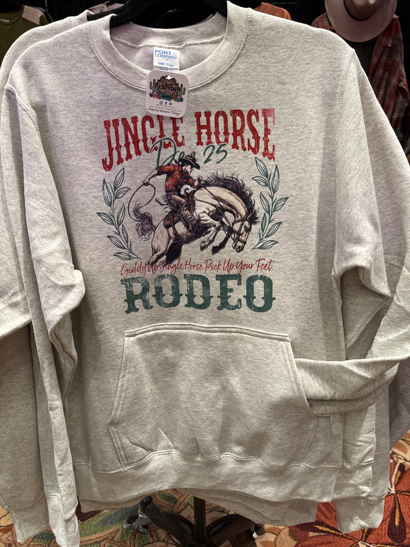 Jingle Horse Rodeo Sweatshirt