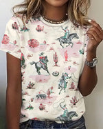 The Wild West Ladies Desert Tee
