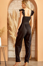 Flutter Sleeve Jumpsuit