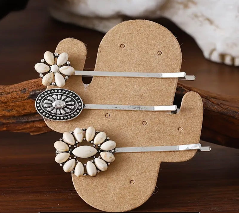 The Western 3 Pack Hair/Hat Pins