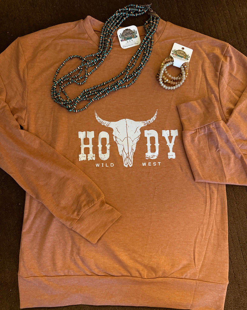 Howdy Wild West Long Sleeve