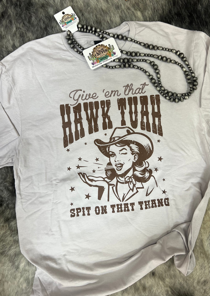 Hawk-Tuah Western Graphic T