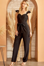 Flutter Sleeve Jumpsuit