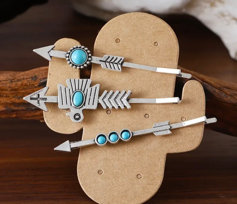 The Western 3 Pack Hair/Hat Pins
