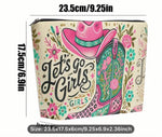 The Let's Go Girls Makeup Bag