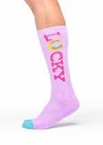 Lucky Lavender Performance Socks