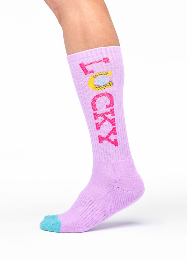 Lucky Lavender Performance Socks