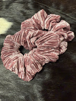 Velvet hair Scrunchie's