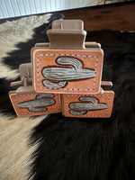 Mine Faux Leather Hair Claws