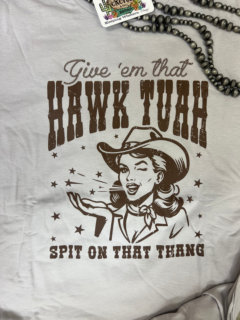 Hawk-Tuah Western Graphic T