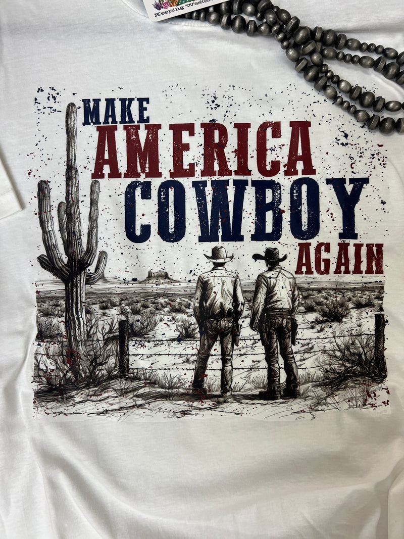 Make America Cowboy Again Scenery