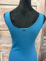 Buckle Up Western Ribbed Tank Top Denim