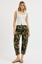 The Camo Barrel Pants
