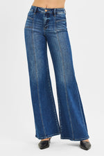 Mid Rise Wide Leg W/ Patch Pocket
