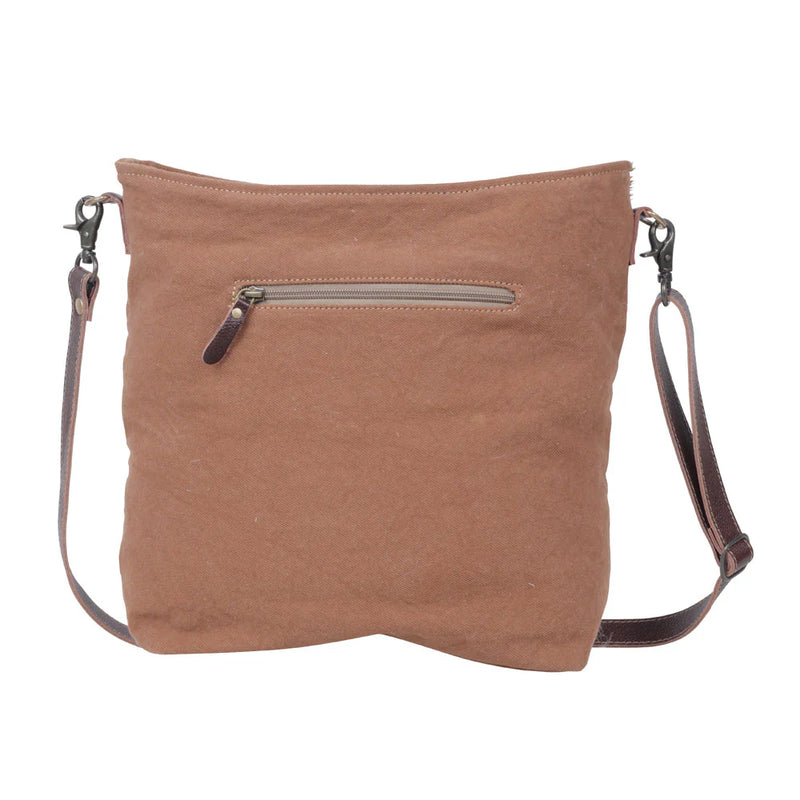 Peridot Canvas Hairon Bag