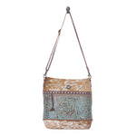 Peridot Canvas Hairon Bag