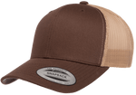 The Park Wholesale - Yupoong 6606T Retro Trucker Hat, Baseball Cap with Mesh Back, 2-Tone Colors - YP Classics®: Moss/Khaki