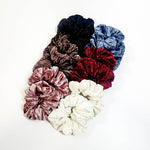 Velvet hair Scrunchie's