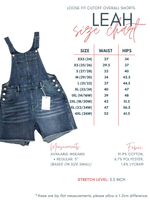 Rubies + Honey - 53002M, Medium Wash Short Overalls: 1XL