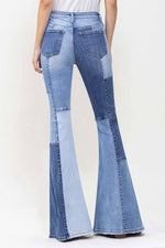 VERVET by FLYING MONKEY - HIGH RISE COLOR BLOCK PATCHWORK SUPER FLARE JEAN
T5709: ENJOYED / 25