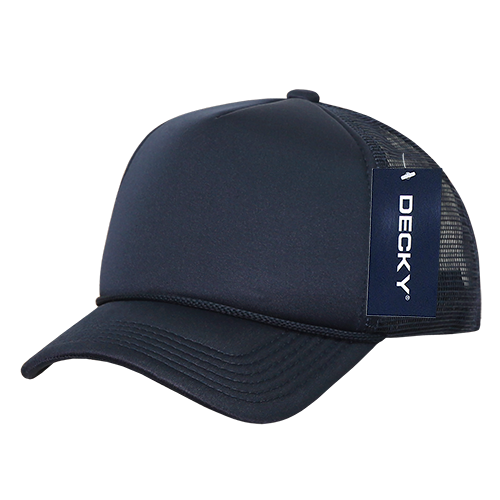 The Park Wholesale - Decky 7010 - Kids, Youth Trucker Foam Hats, Mesh Back - 7010: Sky/White