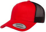 The Park Wholesale - Yupoong 6606T Retro Trucker Hat, Baseball Cap with Mesh Back, 2-Tone Colors - YP Classics®: Moss/Khaki