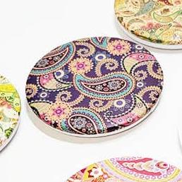 Mandala Compact Cosmetic Mirror