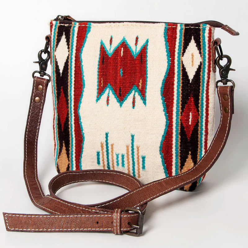 The Non Fringe Saddle Blanket Crossbody