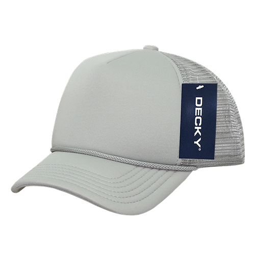 The Park Wholesale - Decky 7010 - Kids, Youth Trucker Foam Hats, Mesh Back - 7010: Sky/White