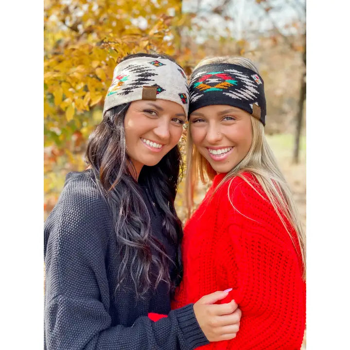 Aztec Patterned Head Wrap