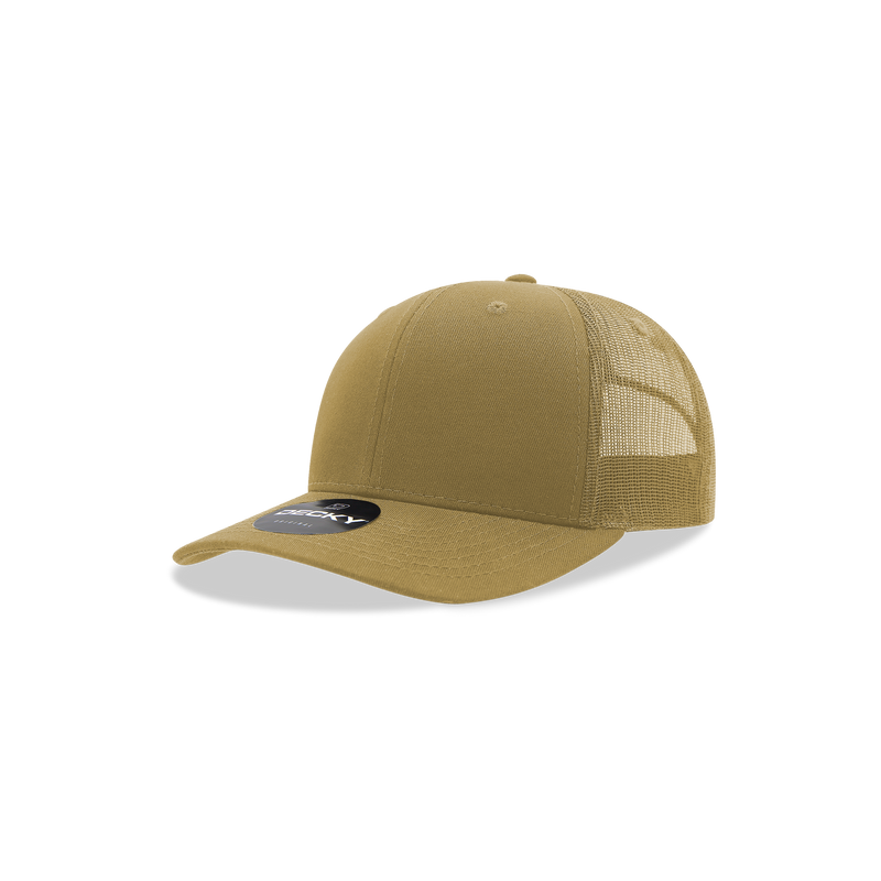 The Park Wholesale - Kids, Youth Classic Trucker, Snapback Hat - Decky 5019: Woodland Camo