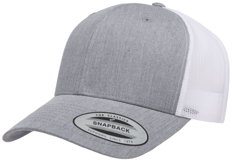 The Park Wholesale - Yupoong 6606T Retro Trucker Hat, Baseball Cap with Mesh Back, 2-Tone Colors - YP Classics®: Moss/Khaki