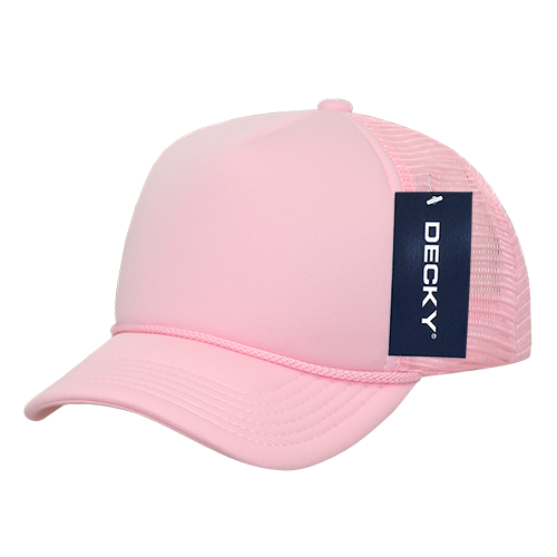 The Park Wholesale - Decky 7010 - Kids, Youth Trucker Foam Hats, Mesh Back - 7010: Sky/White