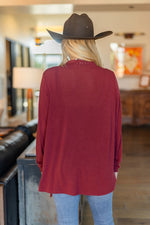Soft Drape Open Cardigan