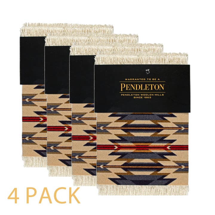 Pendleton Wyeth Trail 4-pk Coasters