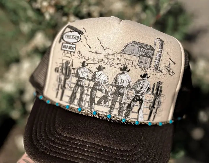 The Wild West Cowboys Trucker Hat