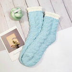 Knitted Pattern Cozy Socks