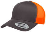 The Park Wholesale - Yupoong 6606T Retro Trucker Hat, Baseball Cap with Mesh Back, 2-Tone Colors - YP Classics®: Moss/Khaki