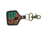 Hand-Tooled Key Fob