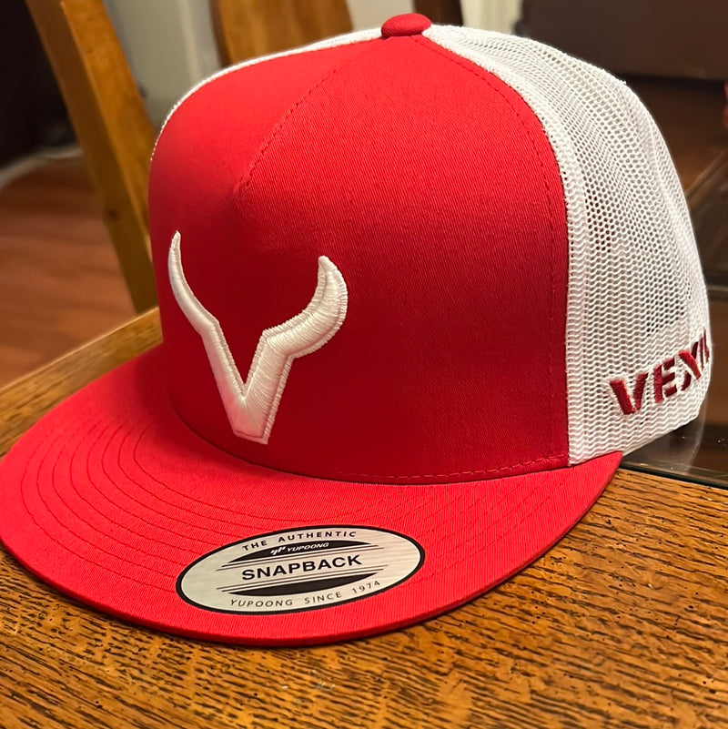 Vexil Icon Red/White snapback