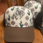 Wild Western Cactus Ball Cap