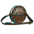 Desert Rain Hand Tooled Round Bag