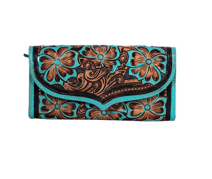 Flower Crest Ridge Wallet