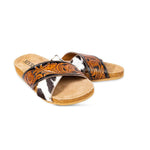 Nevada Hand-Tooled Sandal