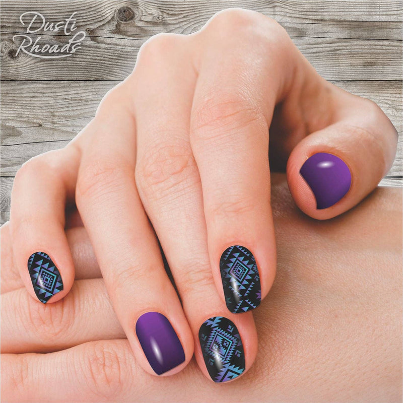 Dusti Rhoads - Plumtastic Nail Polish Strips