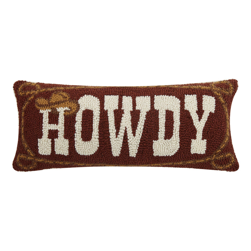 Peking Handicraft - HOWDY COWBOY HOOK PILLOW M/2