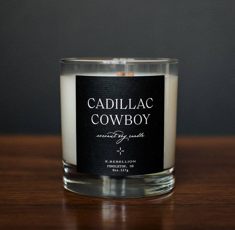 R. Rebellion - Cadillac Cowboy Candle 8 oz.